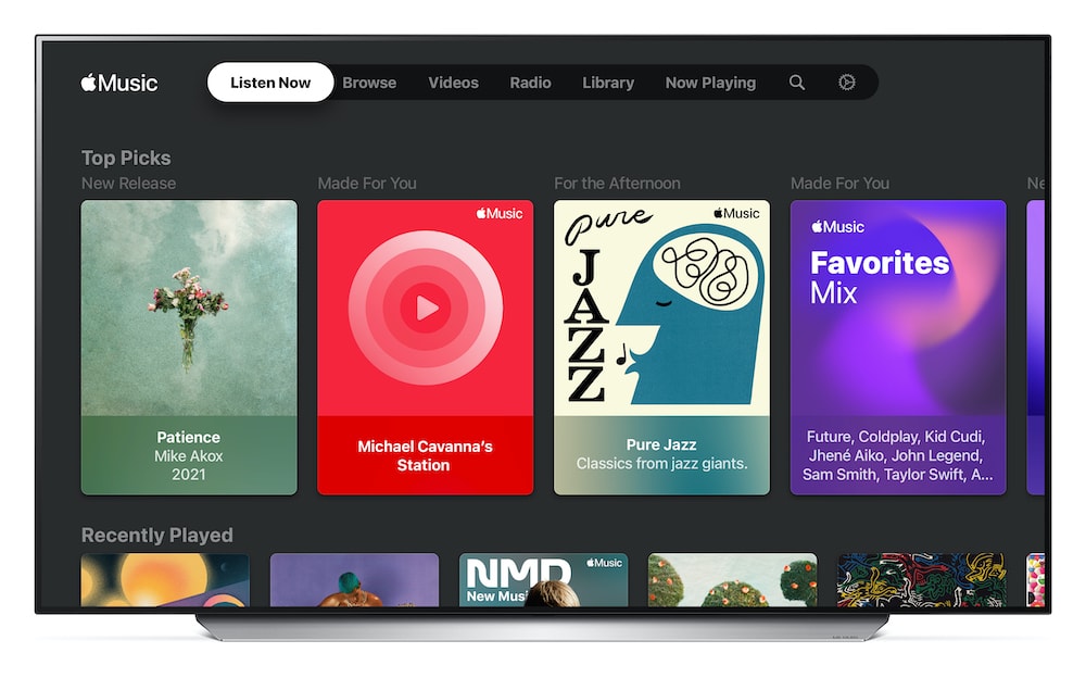 Apple Music llegó a los LG Smart TV