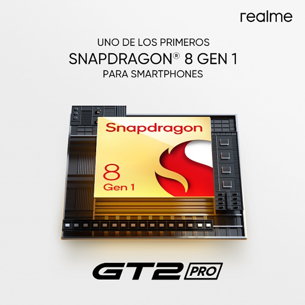 Realme GT 2 Pro con procesador Snapdragon 8 Gen 1