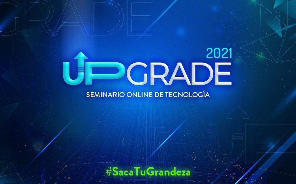 Seminario online de tecnología Upgrade 2021 de Cibertec