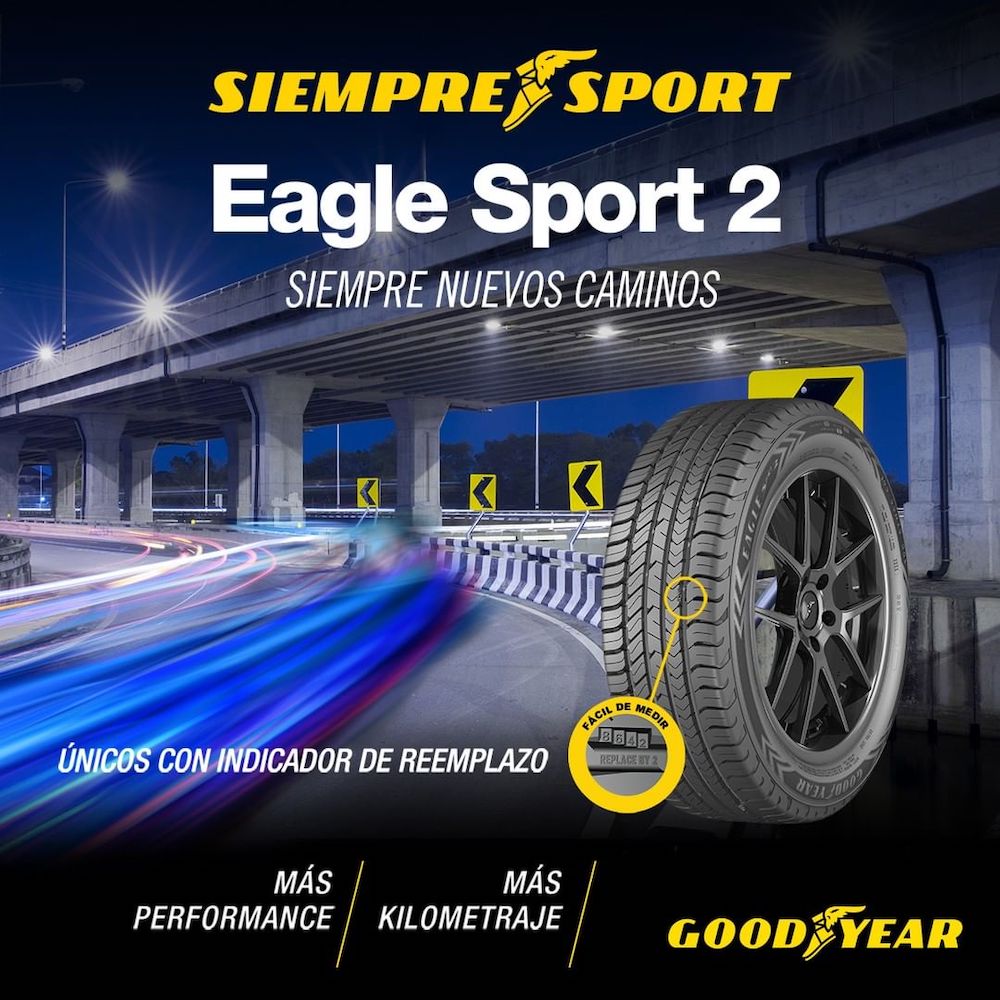 Goodyear Eagle Sport 2 mejora el desempeño del neumático