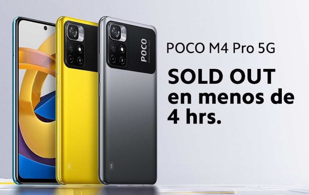 POCO M4 PRO 5G: ‘Sold out’ en Perú